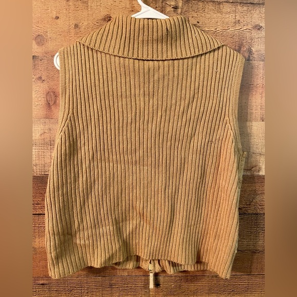 ♥️2XHP♥️Planet & Co vintage suede sweater vest - Picture 5 of 6